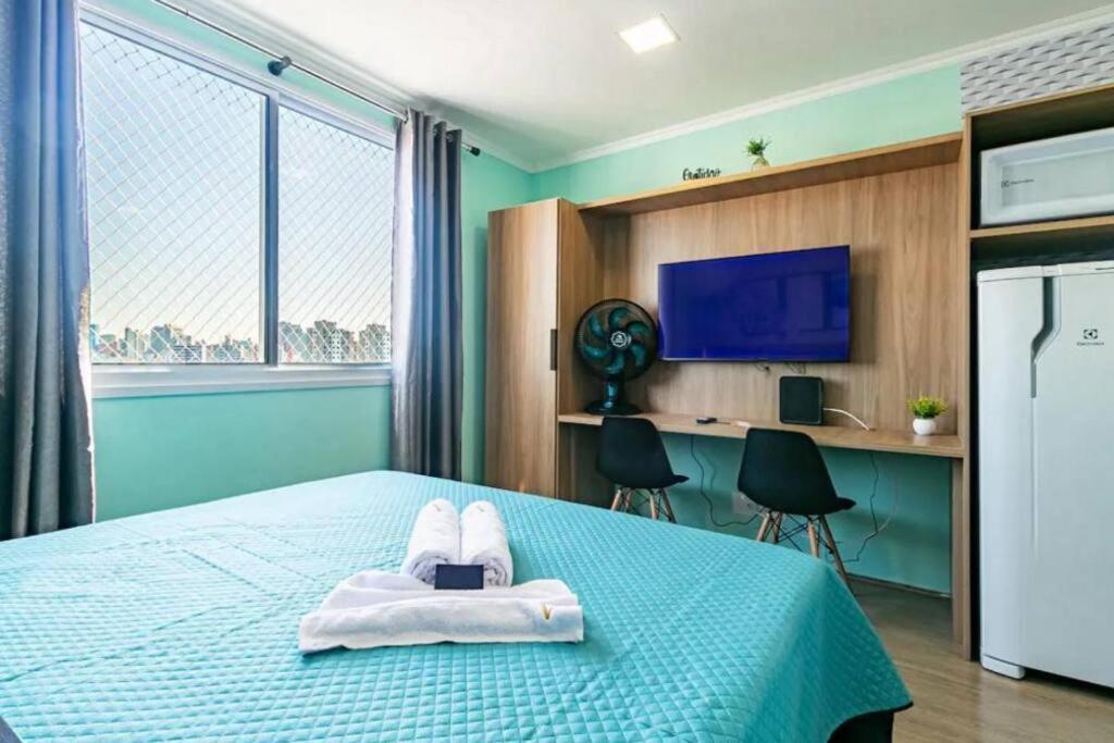 Novo Studio Zafira Metro Bras C/ Piscina São Paulo Luaran gambar