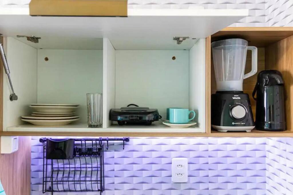 Novo Studio Zafira Metro Bras C/ Piscina São Paulo Luaran gambar